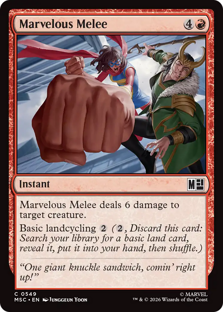Marvelous Melee [Marvel Super Heroes Commander] | Devastation Store