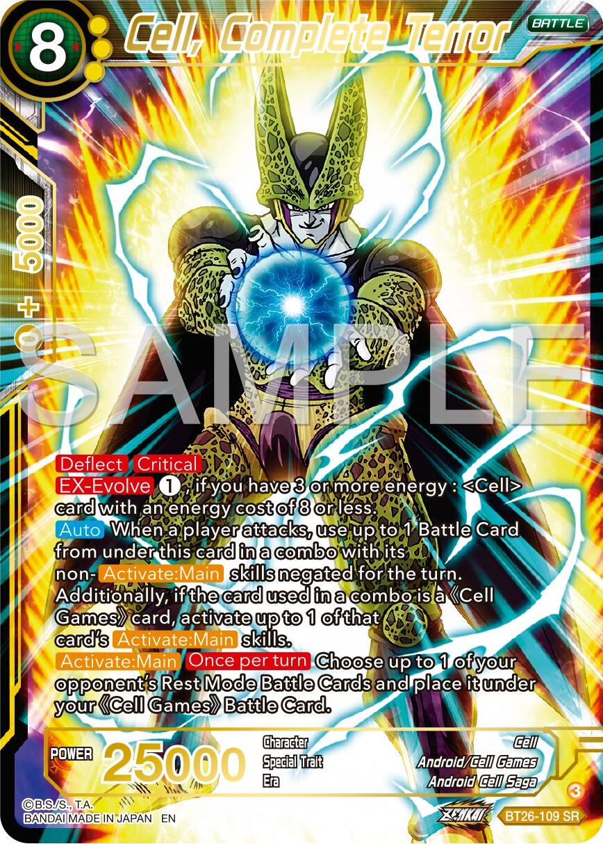 Cell Complete Terror (BT26-109) [Ultimate Advent] | Devastation Store