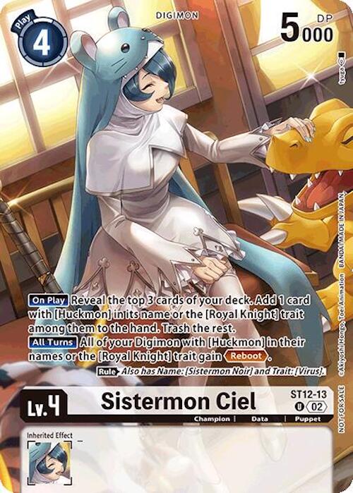 Sistermon Ciel [ST12-13] (Event Pack 7) [Starter Deck: Jesmon] | Devastation Store