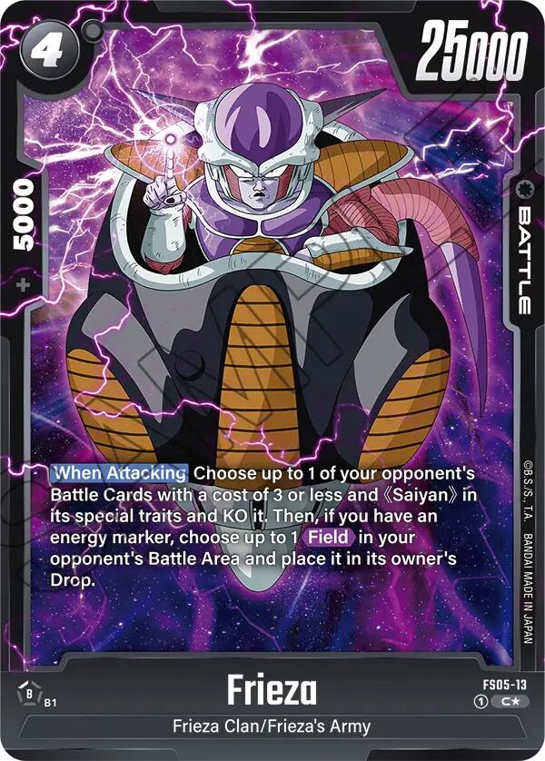 Frieza (Bonus Pack Alternate Art) [Starter Deck: Bardock] | Devastation Store