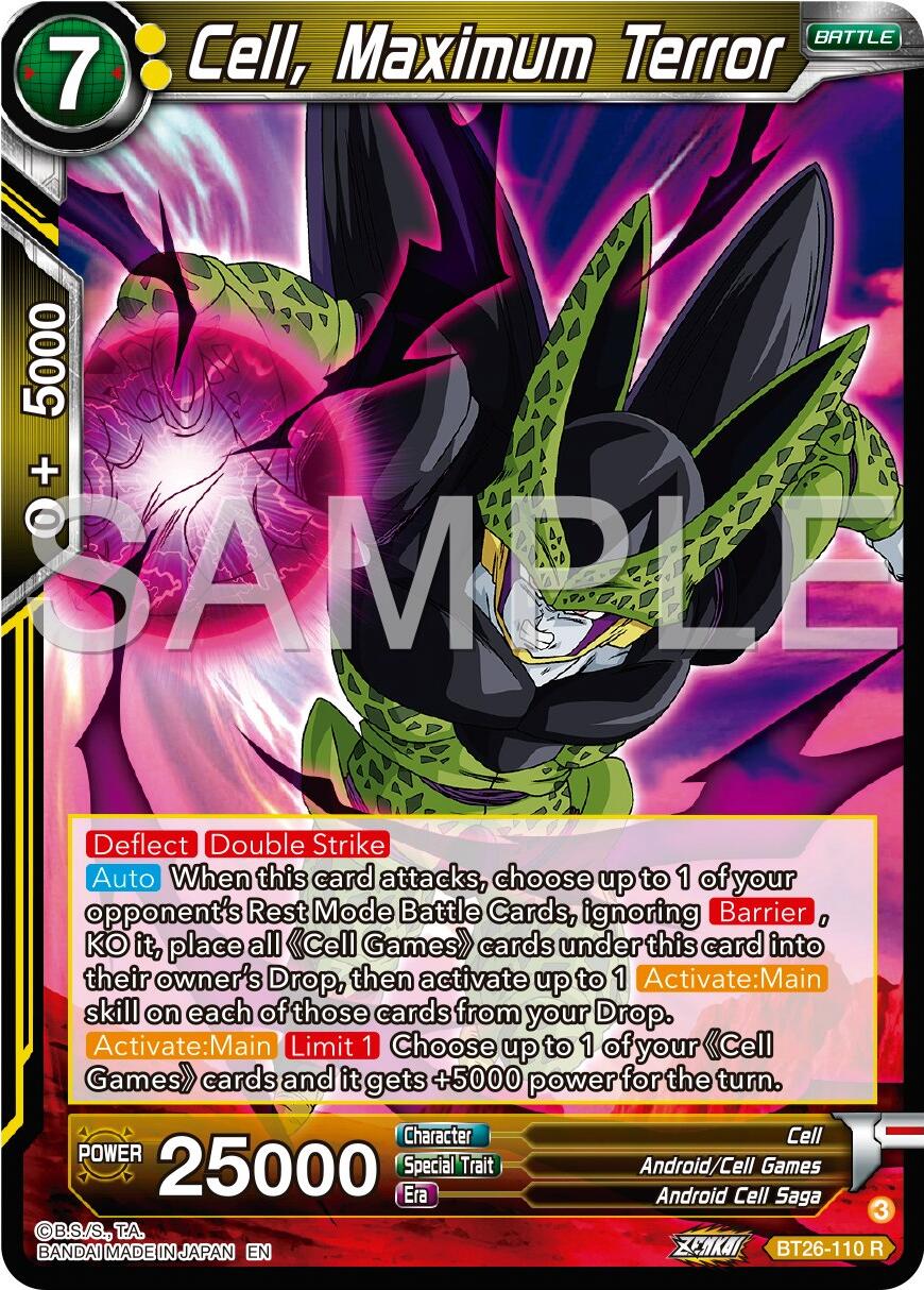 Cell, Maximum Terror (BT26-110) [Ultimate Advent] | Devastation Store