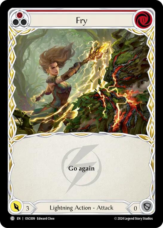 Fry (Red) [OSC009] (Rosetta Oscilio Blitz Deck) | Devastation Store