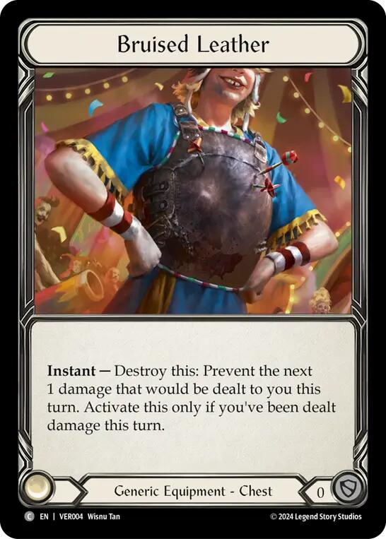 Bruised Leather [VER004] (Rosetta Verdance Blitz Deck) | Devastation Store