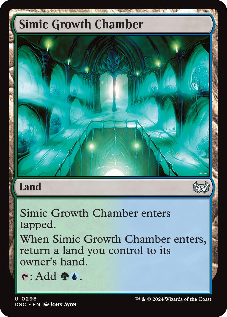 Simic Growth Chamber [Duskmourn: House of Horror Commander] | Devastation Store