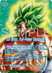 Broly // SS Broly, Full-Power Explosion (Alternate Art) (BT26-032) [Ultimate Advent] | Devastation Store