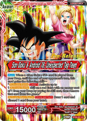 Son Goku // Son Goku & Android 18, Unexpected Tag Team (BT26-001) [Ultimate Advent Prerelease Promos] | Devastation Store