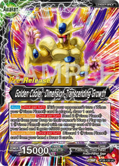 Cool // Golden Cooler, Dimension-Transcending Growth (BT26-120) [Ultimate Advent Prerelease Promos] | Devastation Store