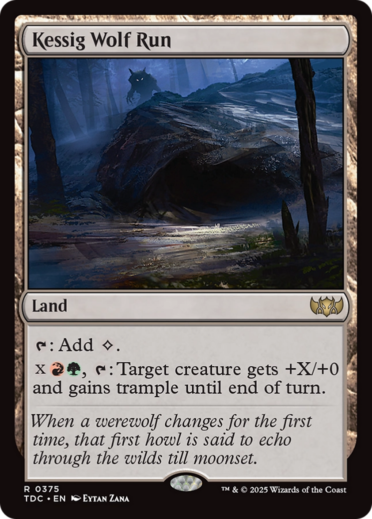 Kessig Wolf Run [Tarkir: Dragonstorm Commander] | Devastation Store