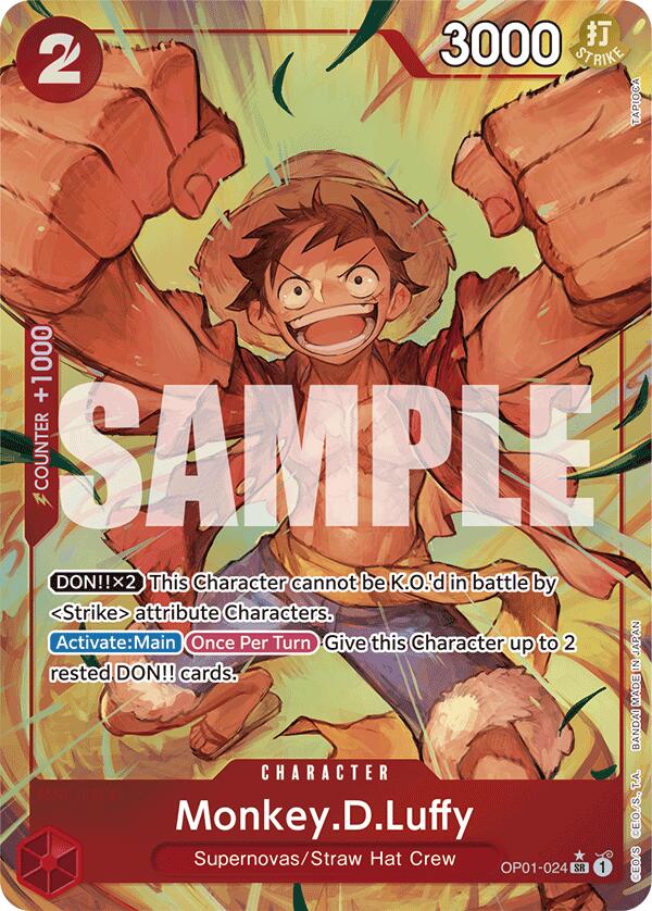 Monkey.D.Luffy (OP01-024) [Premium Booster -The Best-] | Devastation Store