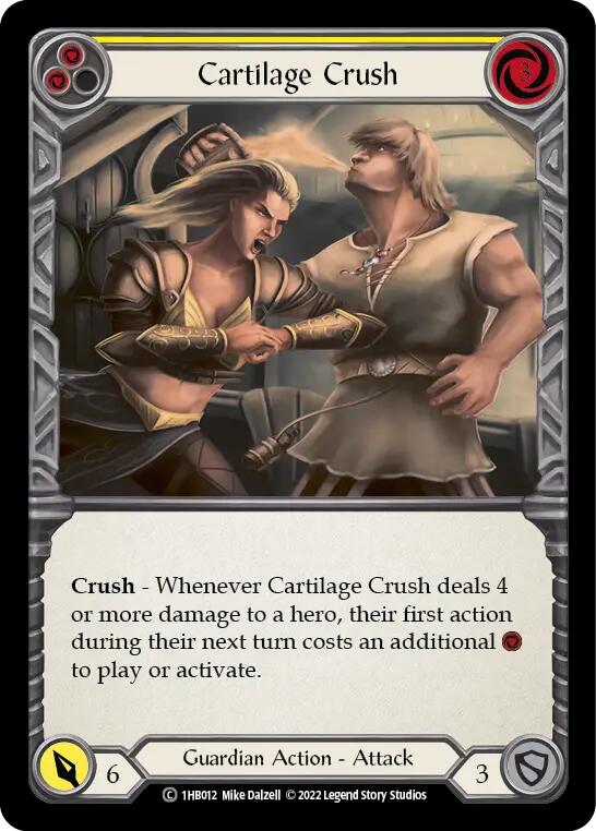Cartilage Crush (Yellow) [1HB012] (History Pack 1 Bravo Blitz Deck) | Devastation Store