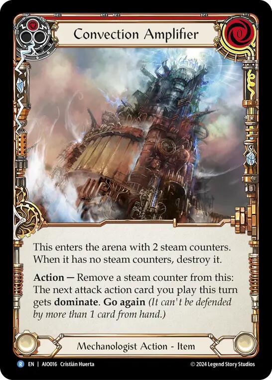 Convection Amplifier (Red) [AIO016] (Armory Deck: Dash) | Devastation Store