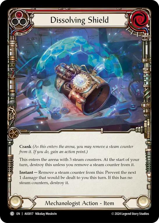 Dissolving Shield (Red) [AIO017] (Armory Deck: Dash) | Devastation Store