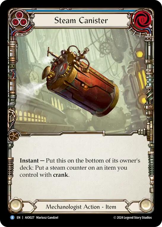 Steam Canister [AIO027] (Armory Deck: Dash) | Devastation Store