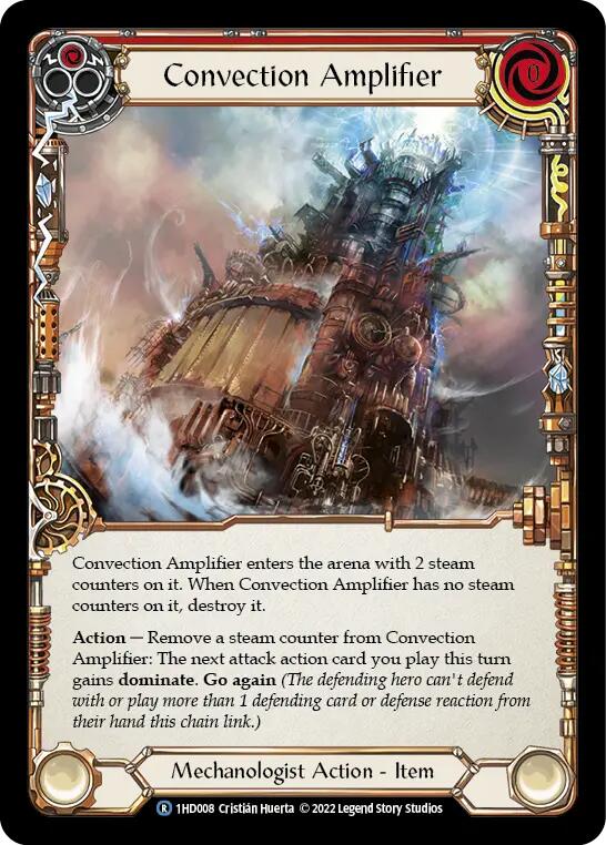 Convection Amplifier (Red) [1HD008] (History Pack 1 Dash Blitz Deck) | Devastation Store