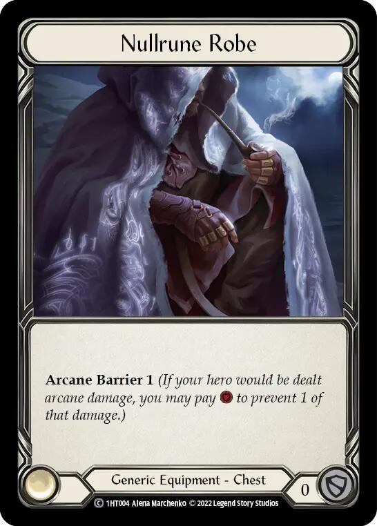Nullrune Robe [1HT004] (History Pack 1 Dorinthea Blitz Deck) | Devastation Store