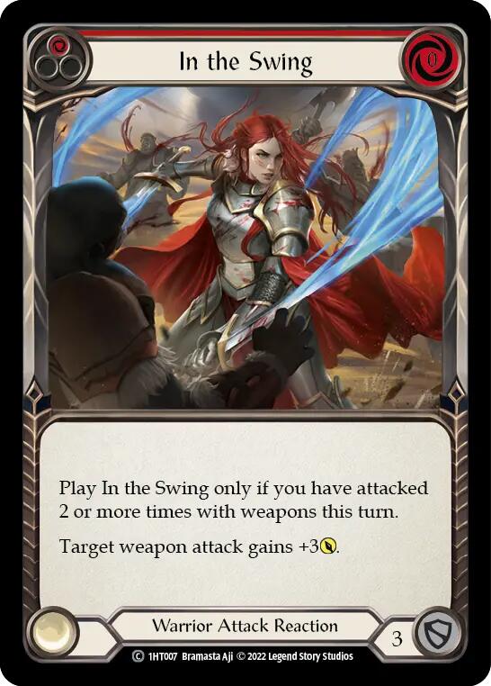 In the Swing (Red) [1HT007] (History Pack 1 Dorinthea Blitz Deck) | Devastation Store