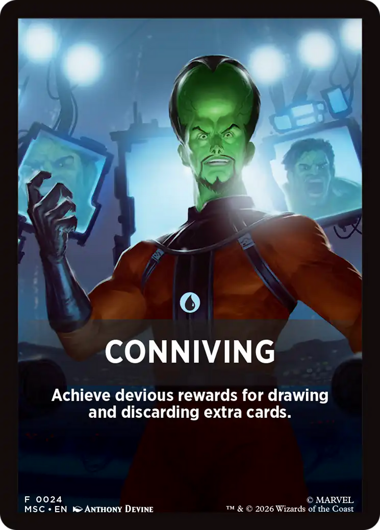 Conniving Theme Card [Marvel Super Heroes Commander] | Devastation Store