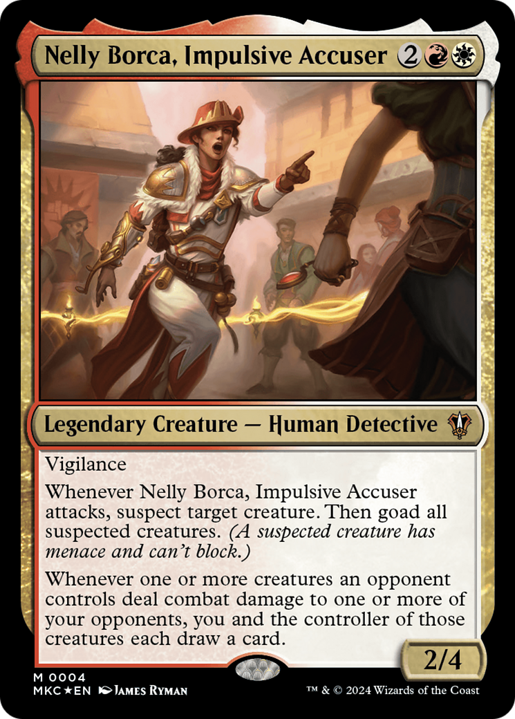 Nelly Borca, Impulsive Accuser [Murders at Karlov Manor Commander] | Devastation Store