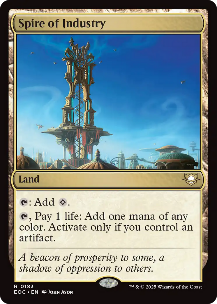 Spire of Industry [Edge of Eternities Commander] | Devastation Store