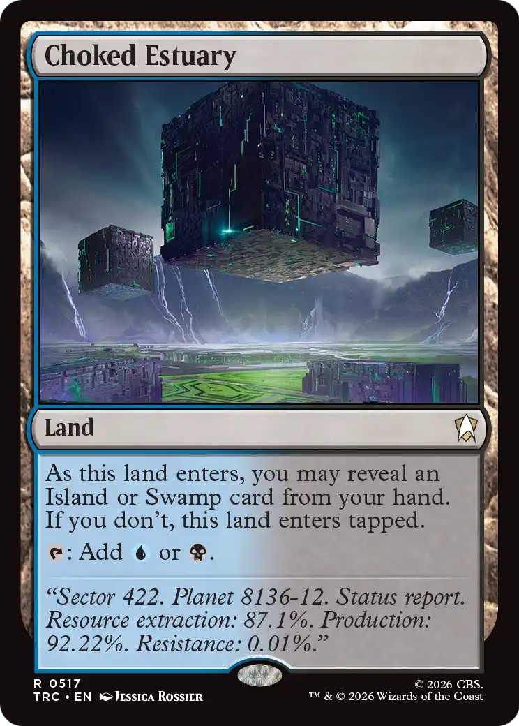 Choked Estuary (Surge Foil) [Star Trek Commander] | Devastation Store