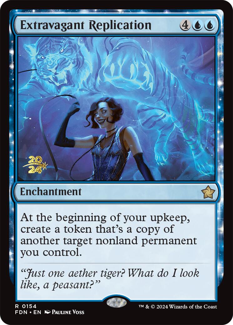 Extravagant Replication [Foundations Prerelease Promos] | Devastation Store