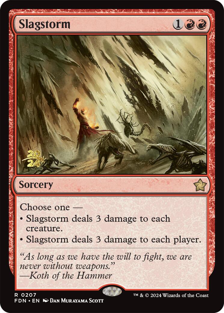 Slagstorm [Foundations Prerelease Promos] | Devastation Store