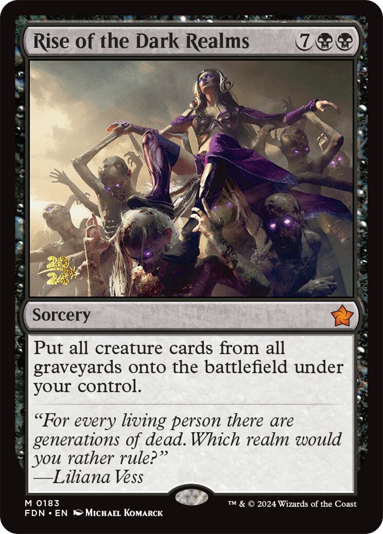 Rise of the Dark Realms [Foundations Prerelease Promos] | Devastation Store