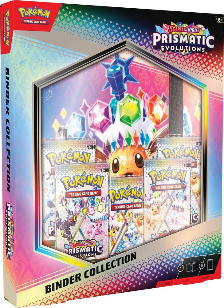 Scarlet & Violet: Prismatic Evolutions - Binder Collection | Devastation Store