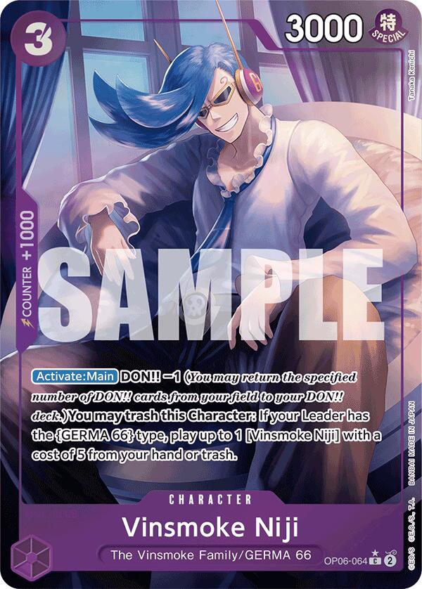 Vinsmoke Niji (Full Art) [Premium Booster] | Devastation Store