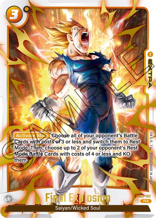 Final Explosion (Alternate Art) [Raging Roar] | Devastation Store