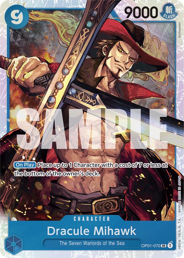 Dracule Mihawk (OP01-070) (Reprint) [Premium Booster -The Best-] | Devastation Store