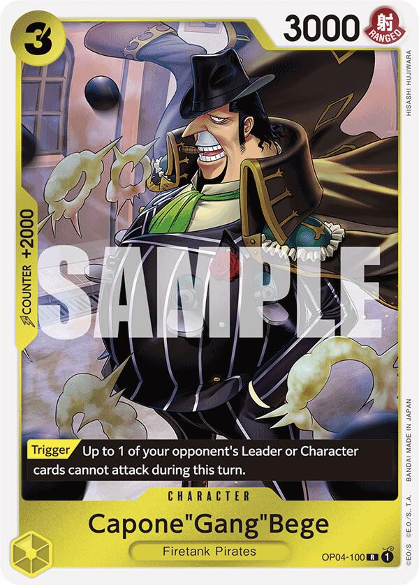 Capone"Gang"Bege (OP04-100) (Reprint) [Premium Booster -The Best-] | Devastation Store