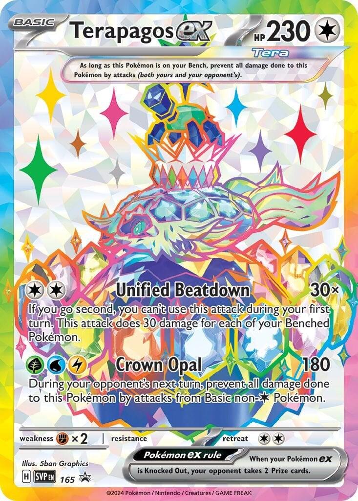 Terapagos ex (165) [Scarlet & Violet: Black Star Promos] | Devastation Store