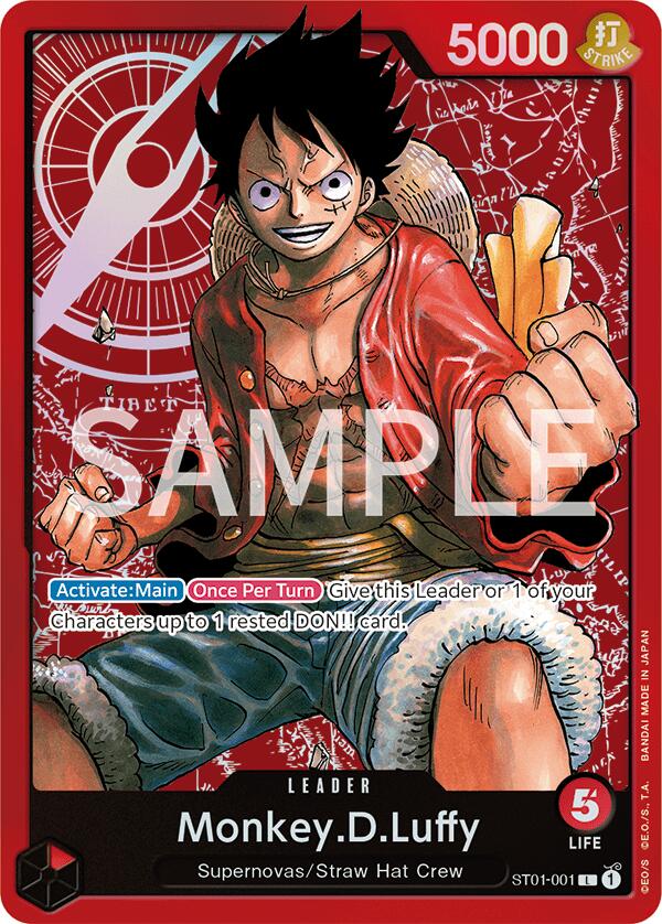 Monkey.D.Luffy [Revision Pack Cards] | Devastation Store