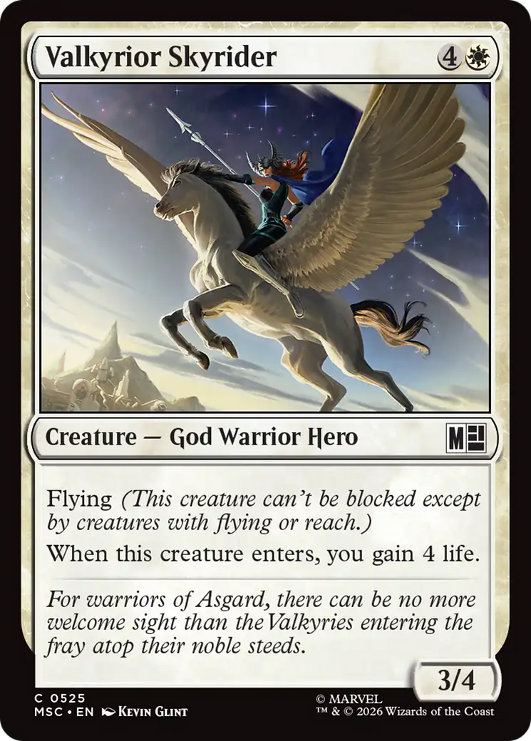 Valkyrior Skyrider [Marvel Super Heroes Commander] | Devastation Store