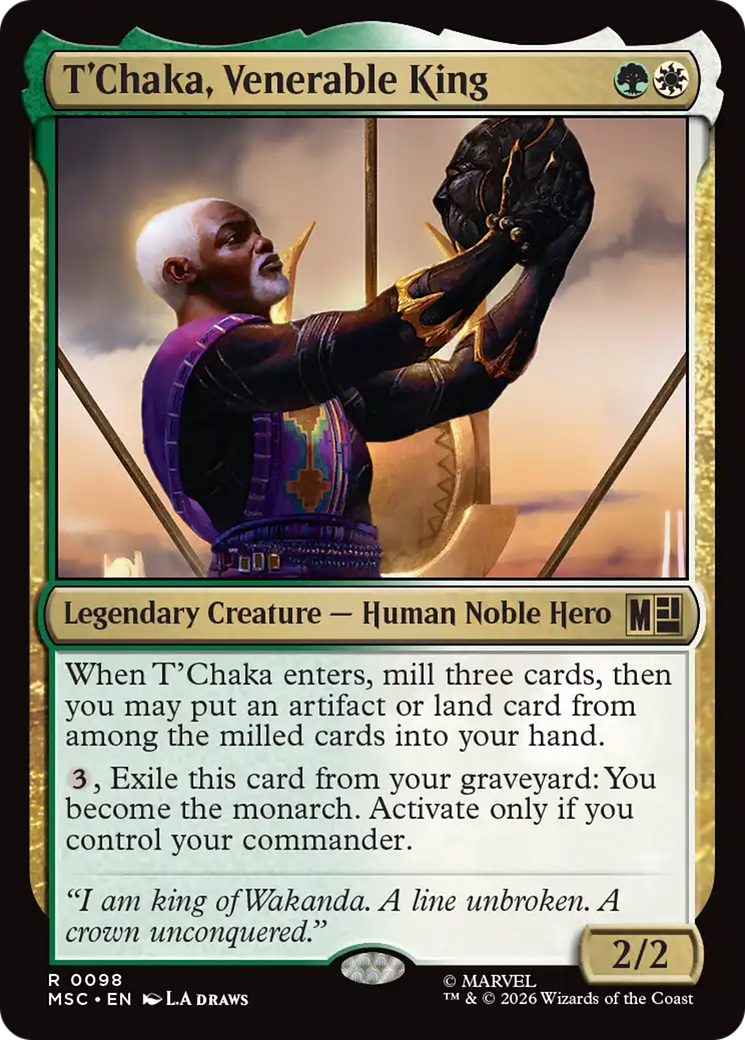 T'Chaka, Venerable King [Marvel Super Heroes Commander] | Devastation Store