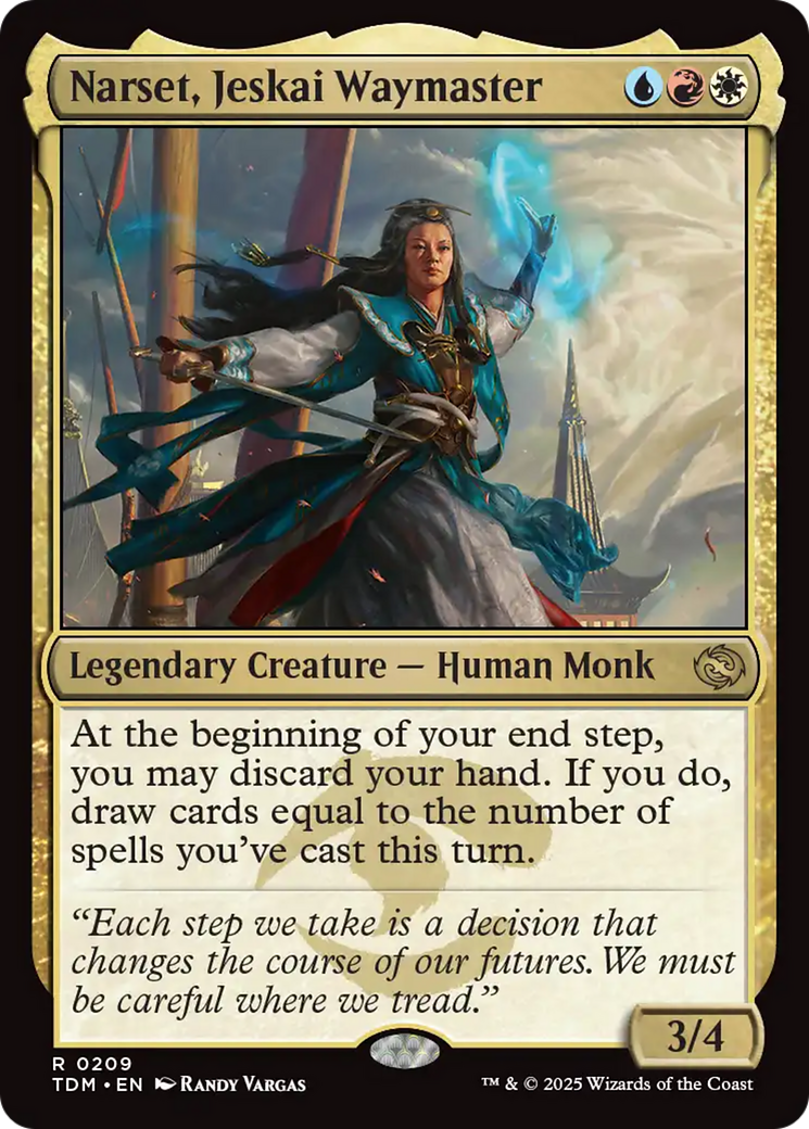 Narset, Jeskai Waymaster [Tarkir: Dragonstorm] | Devastation Store