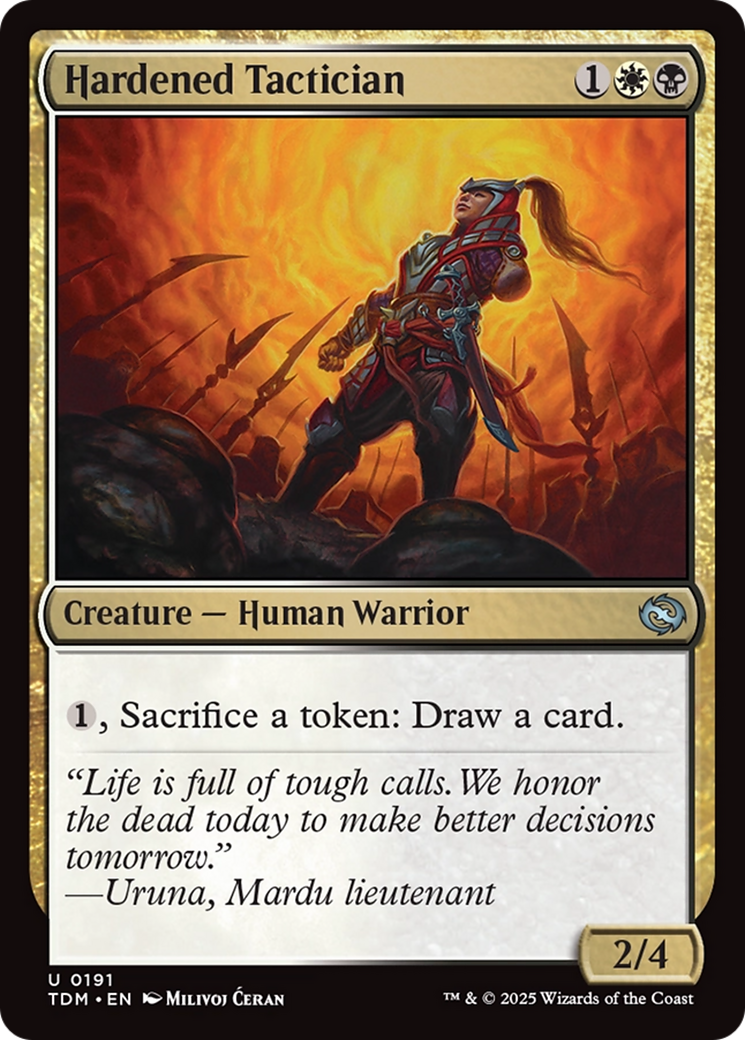Hardened Tactician [Tarkir: Dragonstorm] | Devastation Store
