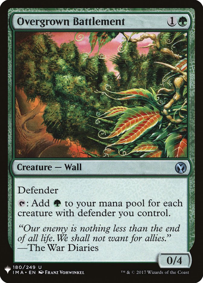 Overgrown Battlement [Mystery Booster] | Devastation Store