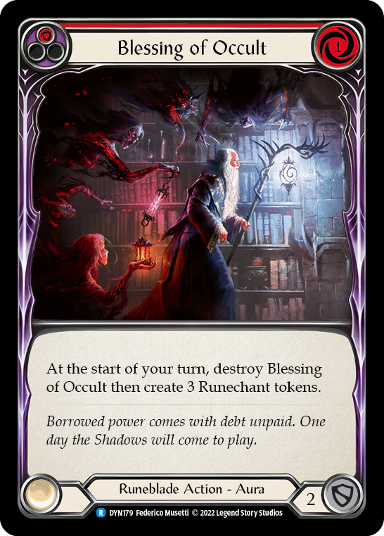Blessing of Occult (Red) [DYN179] (Dynasty) | Devastation Store