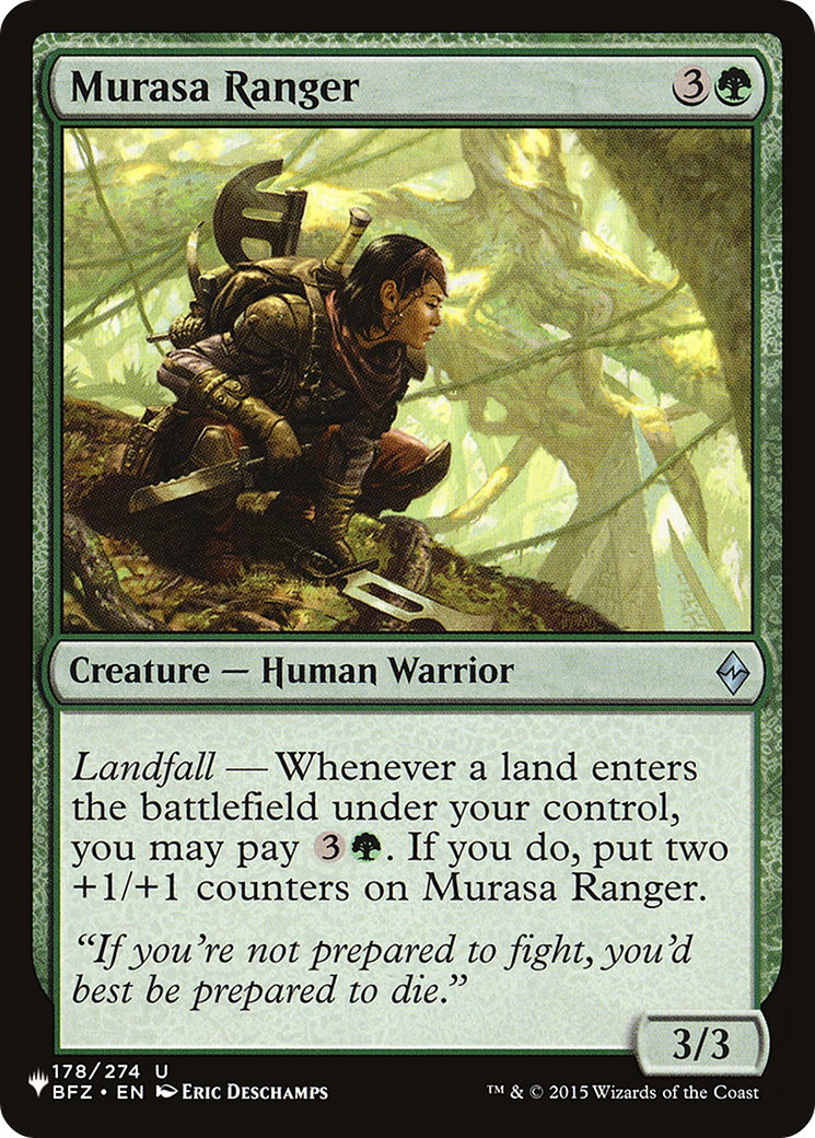 Murasa Ranger [The List] | Devastation Store