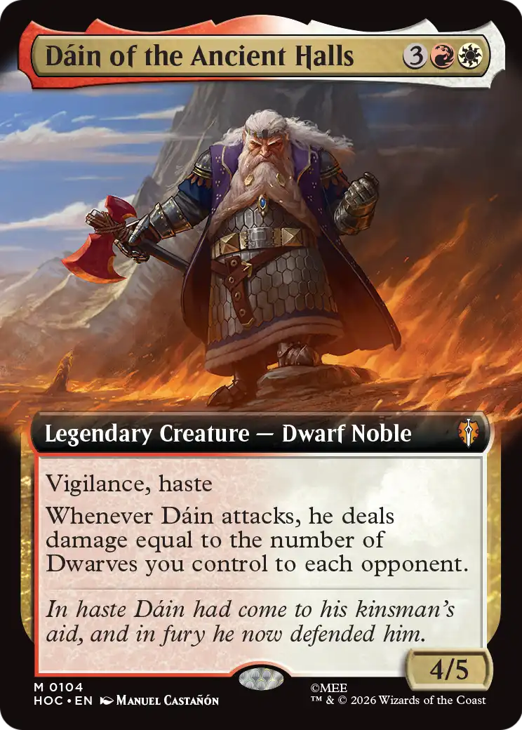 Dain of the Ancient Halls (Extended Art) [The Hobbit: Eternal-Legal] | Devastation Store