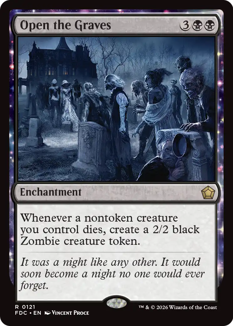 Open the Graves [Foundations Commander] | Devastation Store