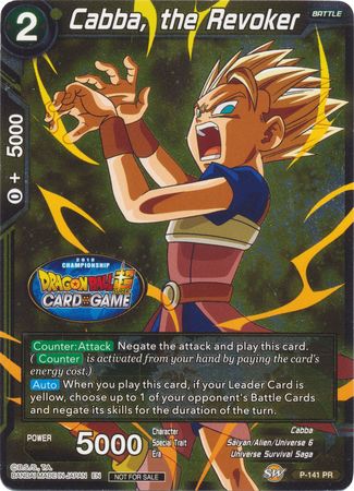 Cabba, the Revoker (Championship Final 2019) (P-141) [Tournament Promotion Cards] | Devastation Store