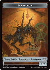 Copy // Scarecrow Double-Sided Token [Lorwyn Eclipsed Tokens] | Devastation Store