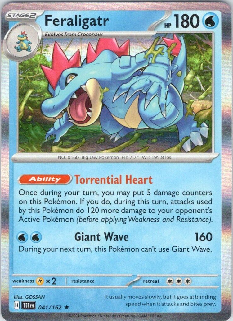 Feraligatr (041/162) [Scarlet & Violet: Temporal Forces] | Devastation Store