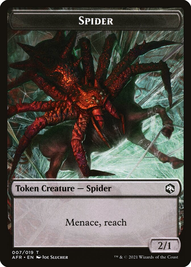 Spider Token [Dungeons & Dragons: Adventures in the Forgotten Realms Tokens] | Devastation Store