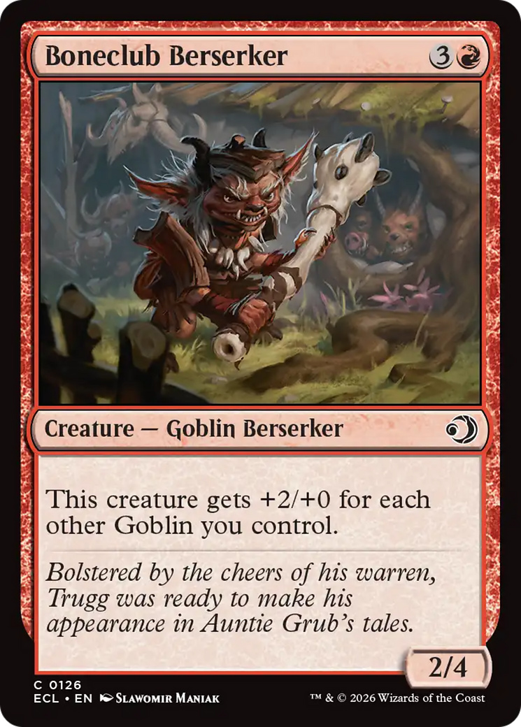 Boneclub Berserker [Lorwyn Eclipsed] | Devastation Store