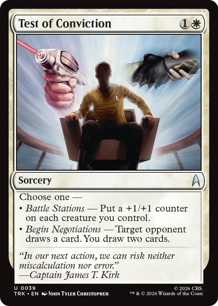 Test of Conviction [Star Trek] | Devastation Store