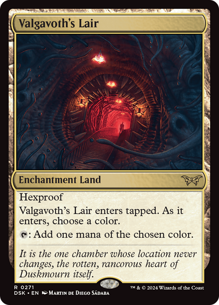 Valgavoth's Lair [Duskmourn: House of Horror] | Devastation Store